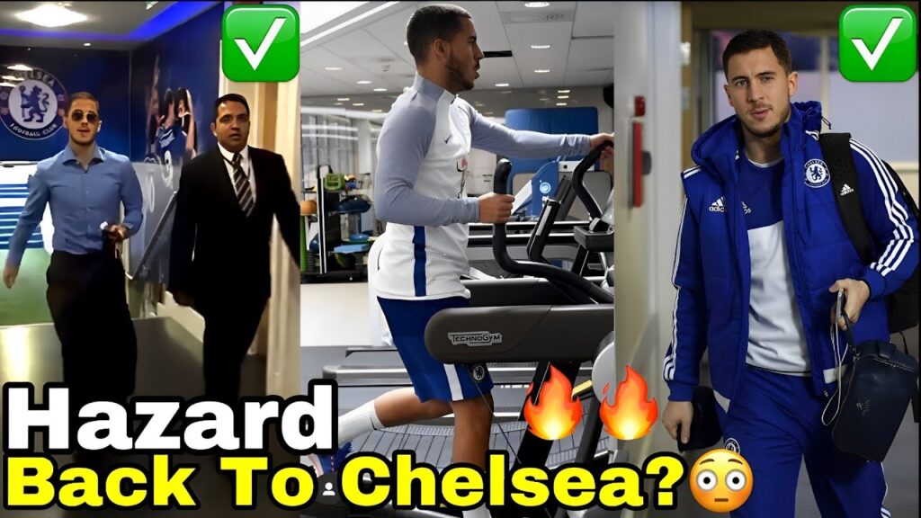 One Year Deal!✅Eden Hazard Back To Chelsea?!😳🔥Hazard currently in England as Free Agent,Transfers