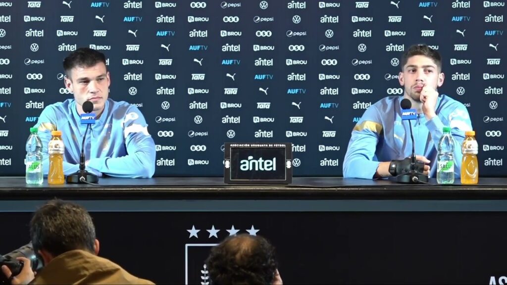 Conferencia Manuel Ugarte y Federico Valverde | Eliminatorias Mundial 2026