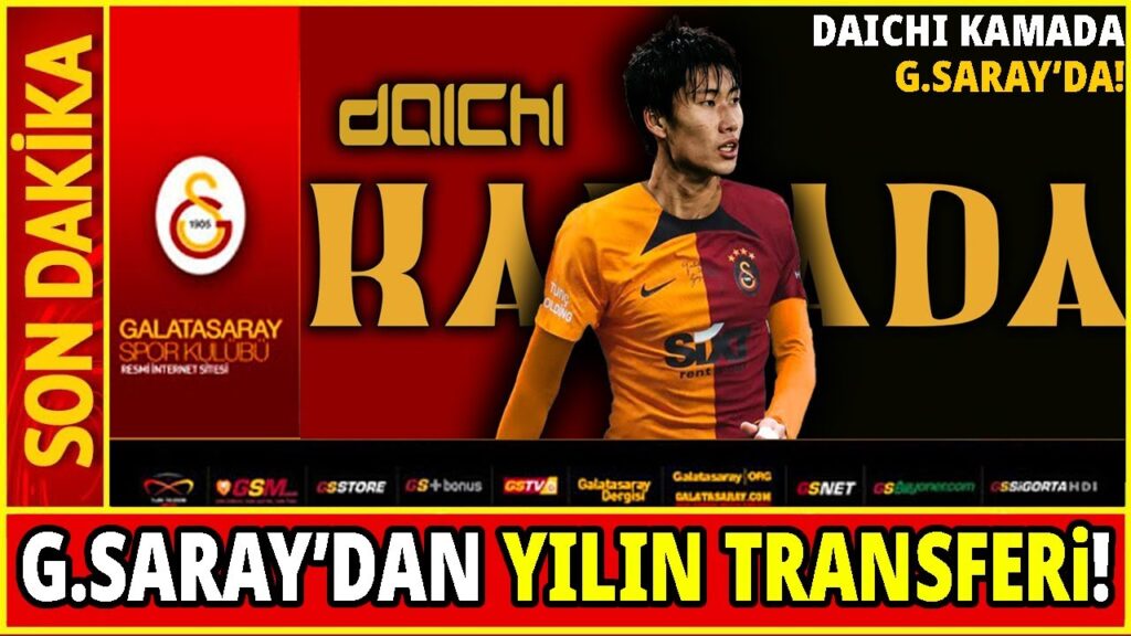 GALATASARAY'DAN YILIN TRANSFERİ! DAİCHİ KAMADA İSTANBUL'A..