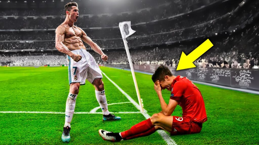 Cristiano Ronaldo vs Robert Lewandowski ● Skills & Goals Battle