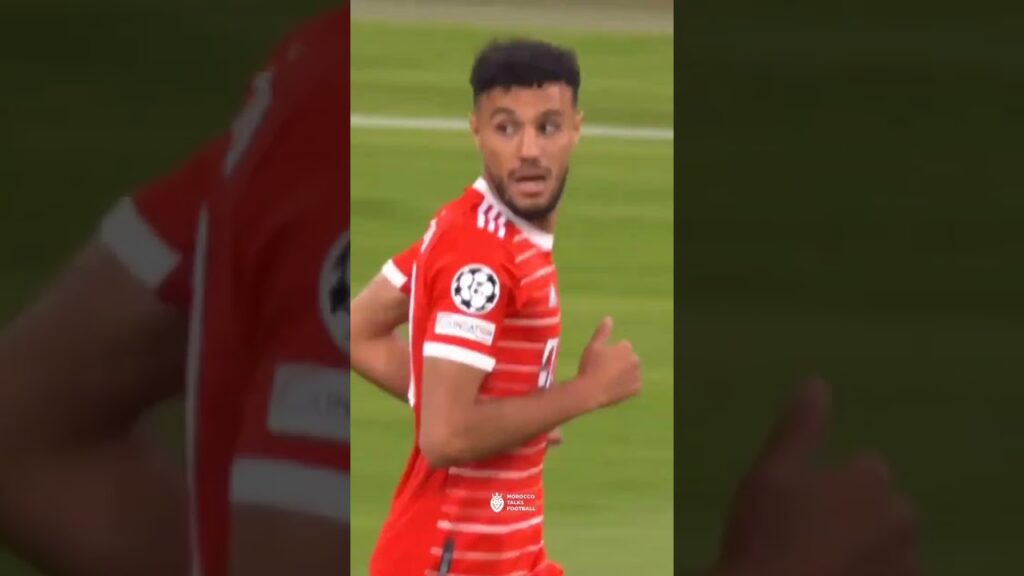 noussair mazraoui 🇲🇦 vs Barcelona 🔥