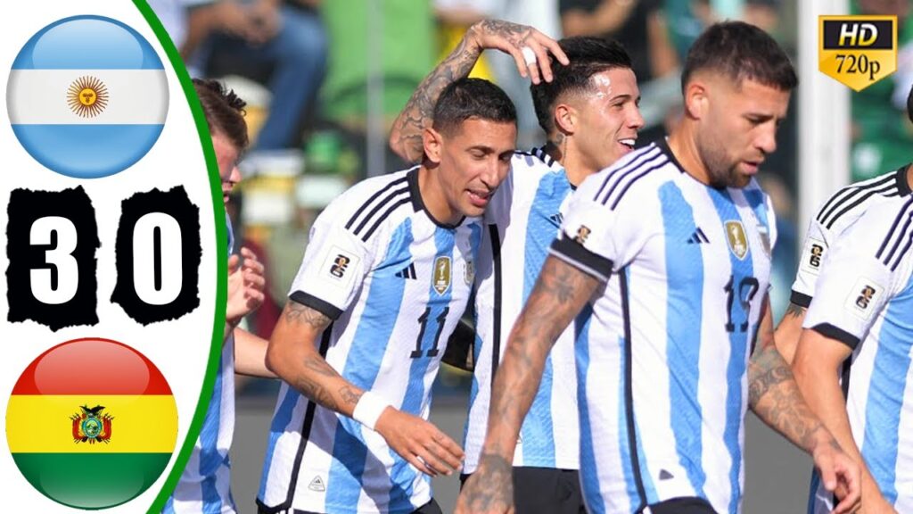 Argentina vs Bolivia 3-0 Hіghlіghts & All Goals 2023 Enzo Fernandez Goal 🔥