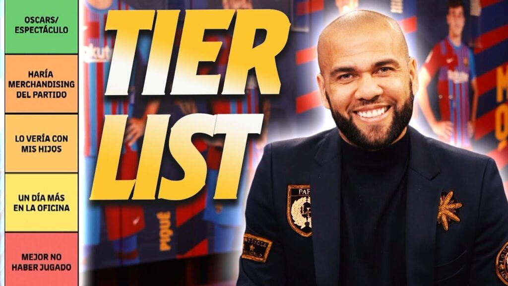 DANI ALVES' BARÇA CAREER TIERLIST RANKING 🤪 🔵🔴
