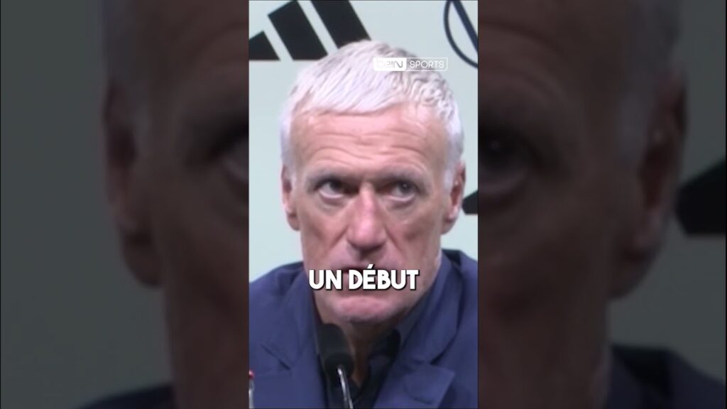 🇫🇷🗨️ Didier Deschamps : "Un début de match catastrophique" #Shorts