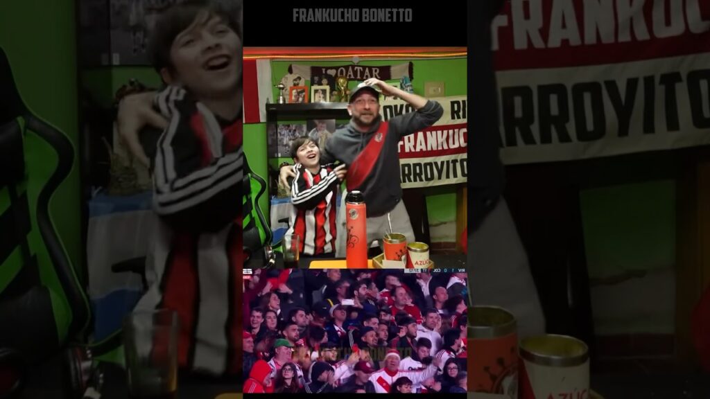 Golazo de Nico De La Cruz a Colon - Reaccion #frankucho #reacciones #riverplate