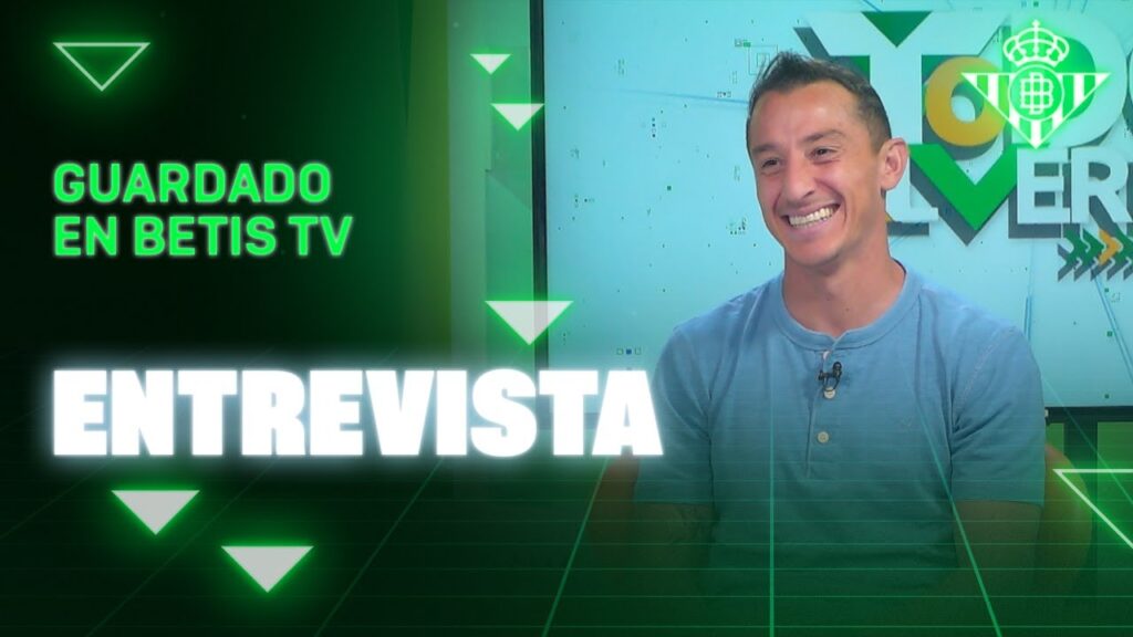 Palabra de Andrés Guardado. Palabra de capitán 🤴💚  | ENTREVISTA | Real BETIS Balompié