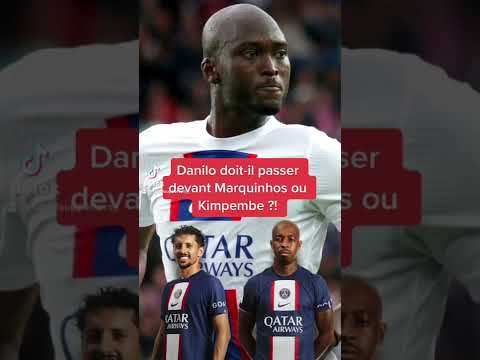 🇵🇹Pourquoi Danilo doit-il être TITULAIRE au PSG ! #shorts #football #psg