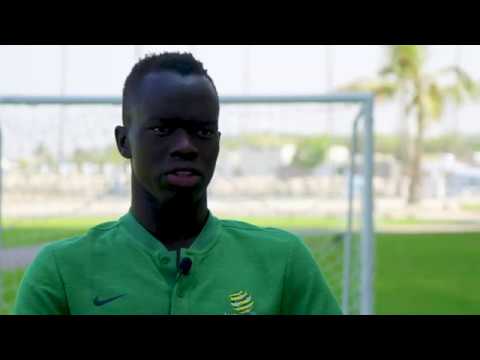 Awer Mabil wins FIFPro Merit Award