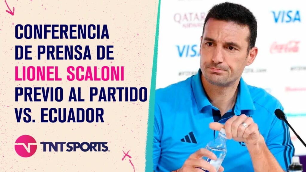 Lionel Scaloni habla en conferencia de prensa - Selección Argentina vs. Ecuador - PREVIA