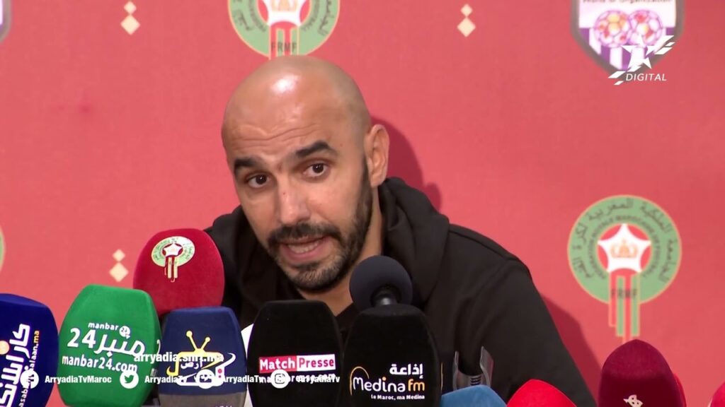 🎙️| اللقاء الإعلامي بعد مباراة #المنتخب_الوطني_المغربي أمام منتخب #بوركينافاسو