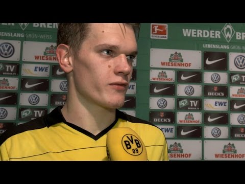 Matthias Ginter: Sind froh über diesen Sieg | Werder Bremen - BVB 1:3