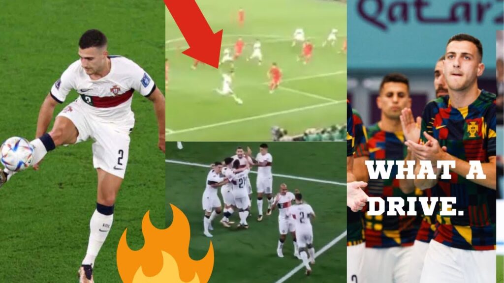 Diogo Dalot’s Assist to Ricardo Horta’s Goal in Portugal vs South Korea.