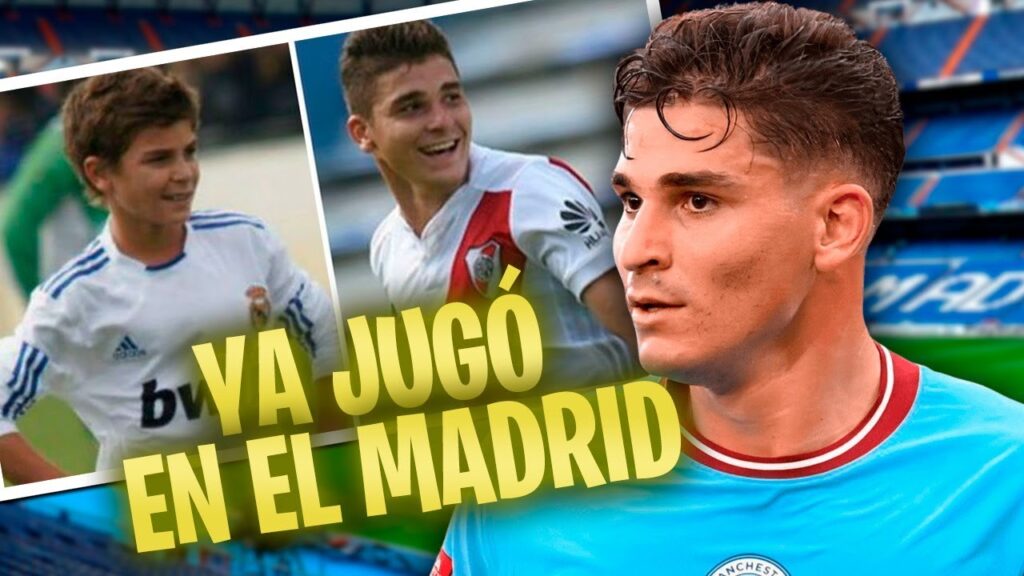 El DÍA que JULIÁN ÁLVAREZ probó con el REAL MADRID 🇦🇷