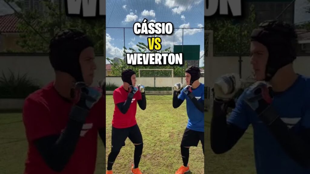 Cássio vs Weverton no Palmeiras X Corinthians