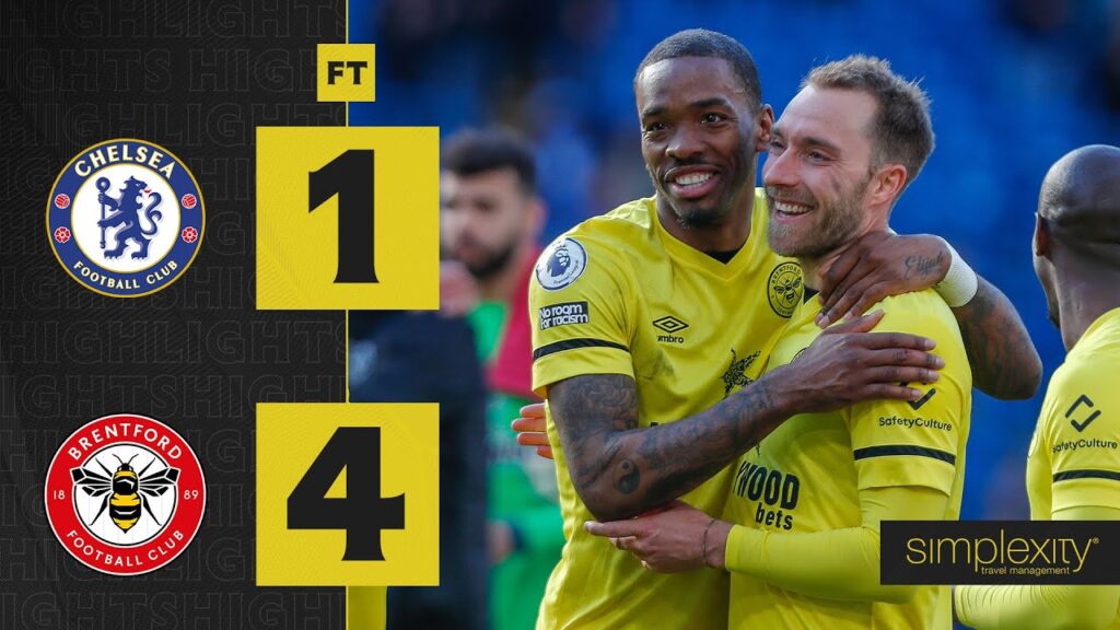 CHELSEA 1 BRENTFORD 4 | Premier League | Bees demolish Blues in West London Derby