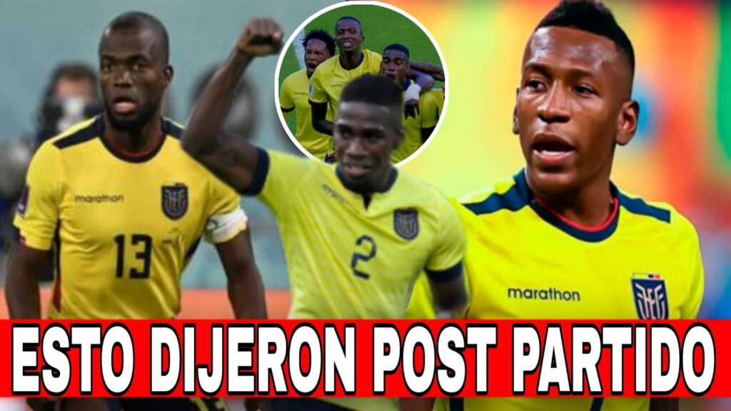 PALABRAS de Enner Valencia Pervis Estupiñan y Félix Torres tras ECUADOR 2-1 URUGUAY