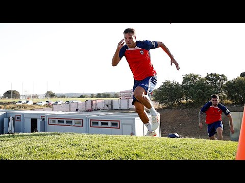 Azpilicueta’s First training session Atletico Madrid