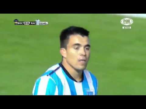 Racing 2 - Boca 0 / Gol de Marcos Acuña