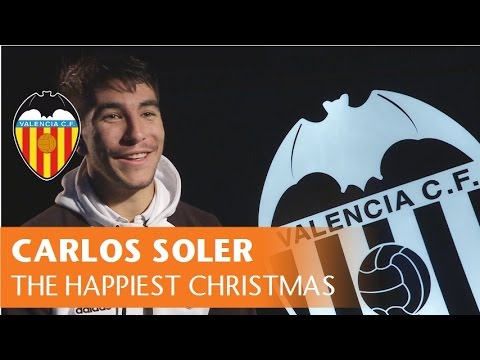 THE HAPPIEST CHRISTMAS FOR CARLOS SOLER | VALENCIA CF THE HAPPIEST CHRISTMAS FOR CARLOS SOLER | VALENCIA CF