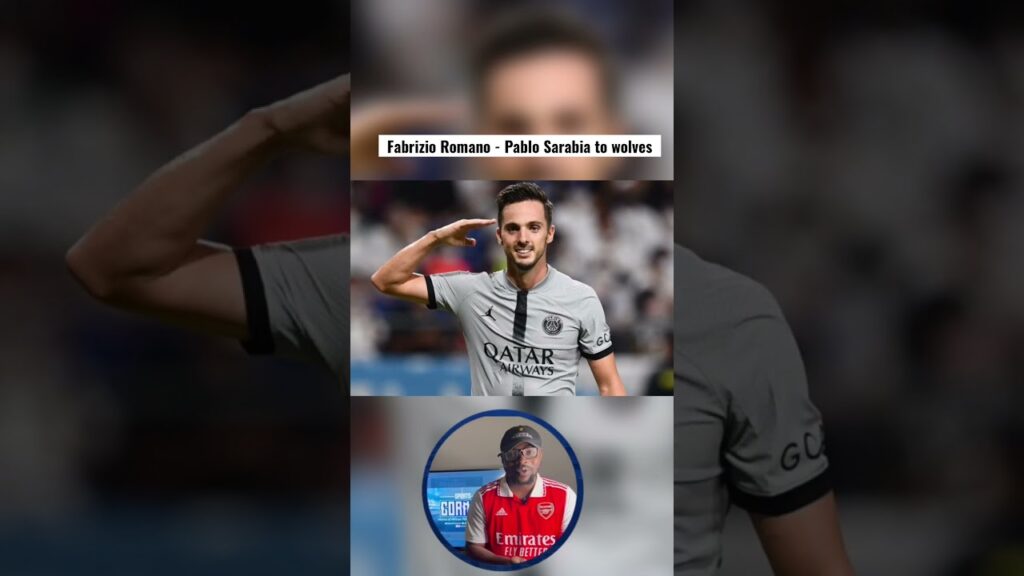 Pablo sarabia to Wolves, Here we go ! - Fabrizo Romano #shorts