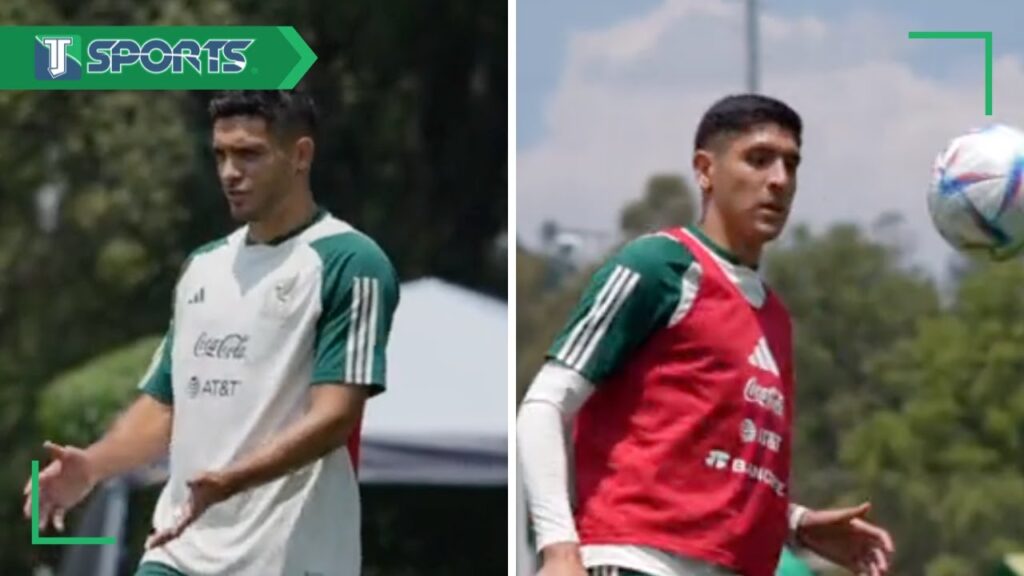 ¡De Londres para México! Así ENTRENAN Raúl Jiménez y Edson Álvarez con la Selección Mexicana