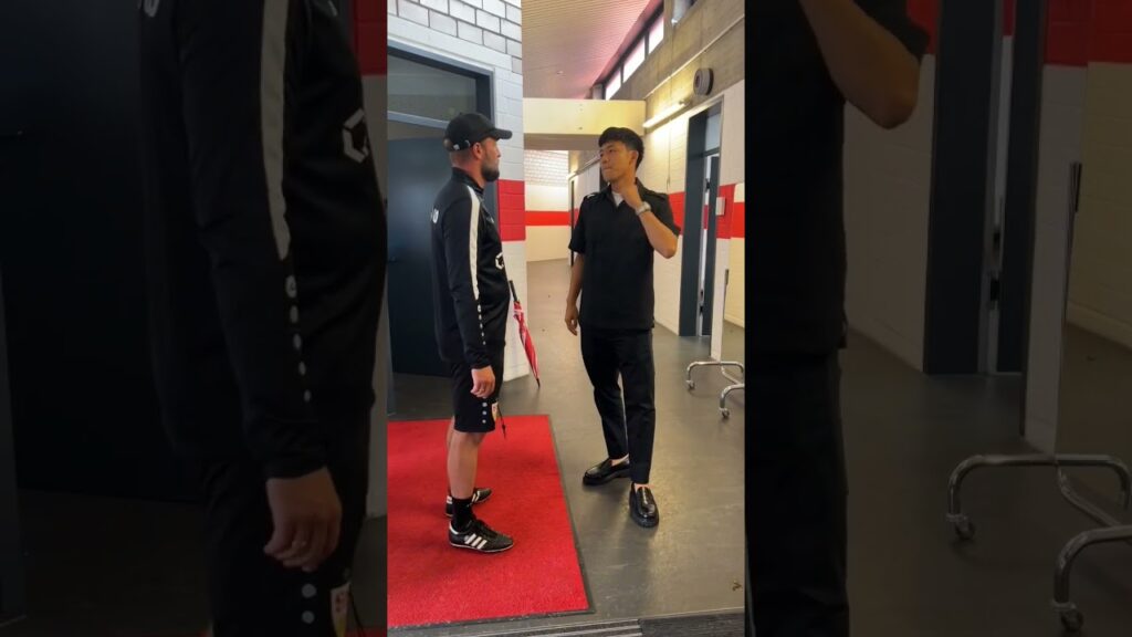 Wataru ENDO is 🔙 in Stuttgart ❤️