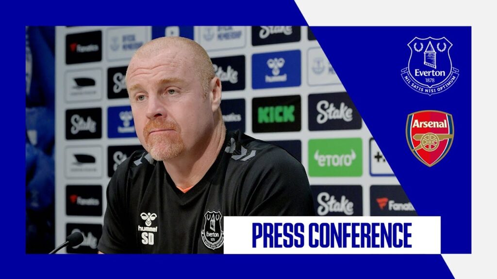 EVERTON V ARSENAL | Sean Dyche's press conference | Premier League GW 5