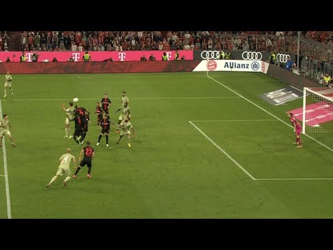 Dayot Upamecano Offside Goal Last minute drama Bayern Munich vs Leverkusen Bundesliga 2023