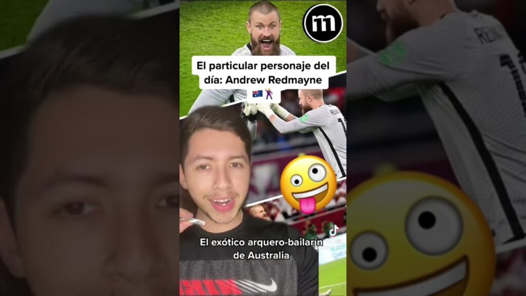 El portero de Australia, Andrew Redmayne y una particular forma de atajar 😳🇦🇺 #futbol #shorts