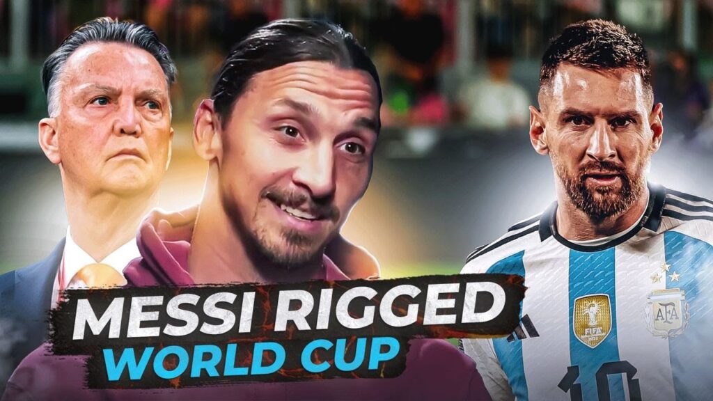 This is how LIONEL MESSI silenced VAN GAAL and IBRAHIMOVIC