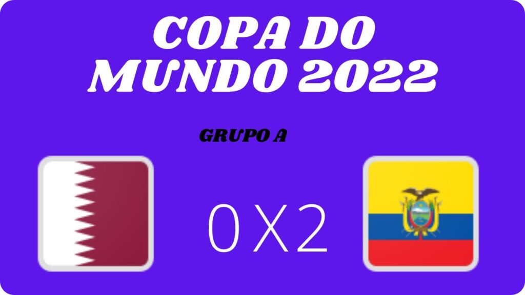 COPA DO MUNDO 2022 ANÁLISE DO JOGO CATAR X EQUADOR COPA DO MUNDO 2022 ANÁLISE DO JOGO CATAR X EQUADOR