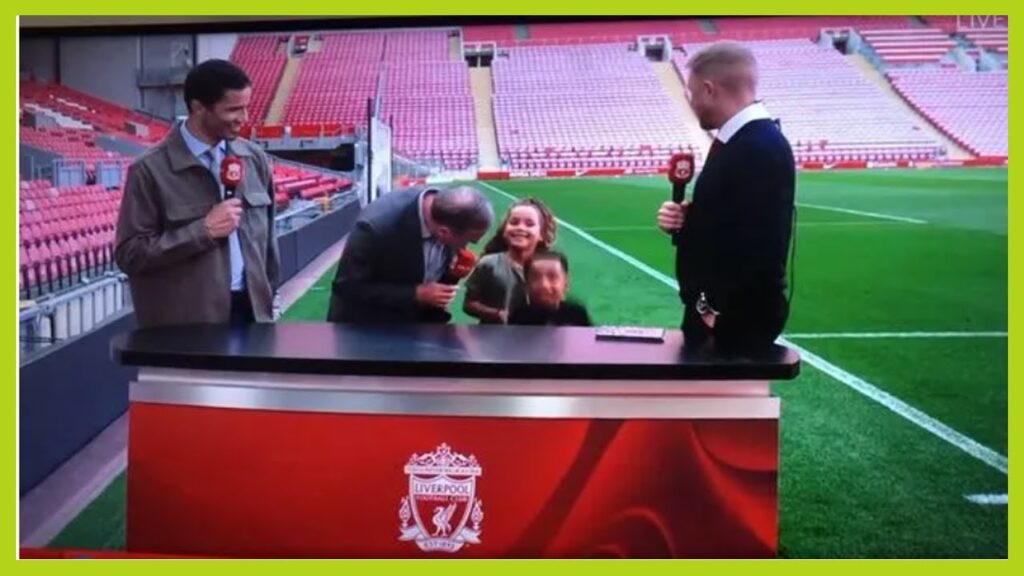 Virgil van Dijk's daughter causes havoc on live TV to leave Liverpool captain in stitches