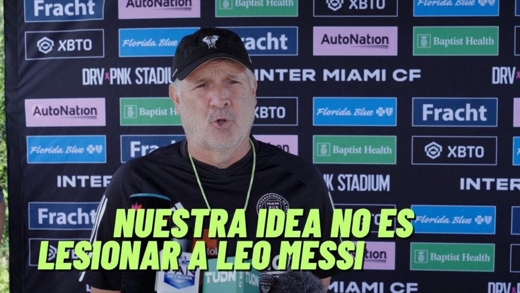INTER MIAMI VS ATLANTA UNITED GERARDO TATA MARTINO Conferencia pre partido