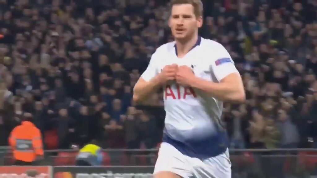 Jan Vertonghen Goals Tottenham vs Dortmund Highlights Firts Leg (3-0)