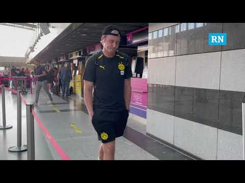 BVB mit Niclas Füllkrug auf dem Weg nach Freiburg