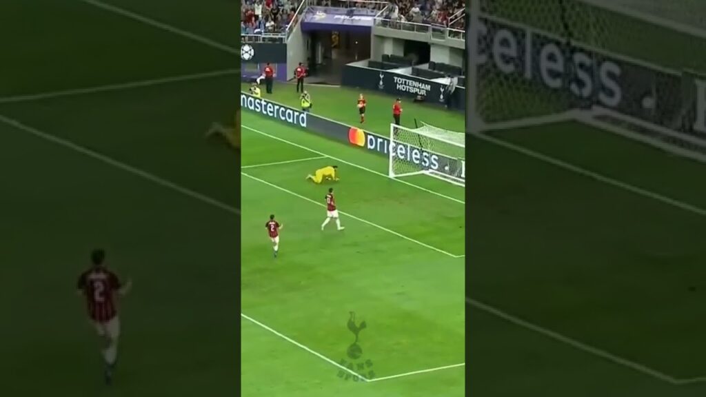 Goals Georges-Kevin N'Kouddou 🔥🔥 || Tottenham vs AC Milan - Champions Cup #Shorts #Tottenham #Spurs