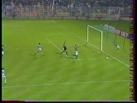 93/94 Olympique de Marseille vs Strasbourg (Dragan Stojkovic)