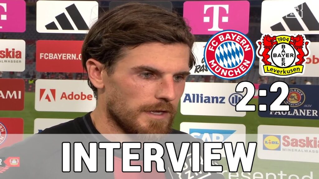 ,,Ganz klarer Elfmeter, keine Frage!" Jonas Hofmann nach 2:2 im Interview | FC Bayern 2:2 Leverkusen
