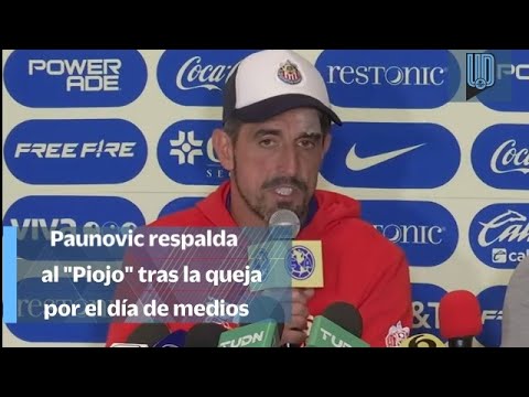 Veljko Paunovic respalda a Roberto Alvarado tras la queja de participar en el Día de Medios I Chivas