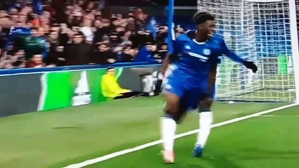 Ugbo bicycle kick goal vs Man City - FA Youth Cup Final