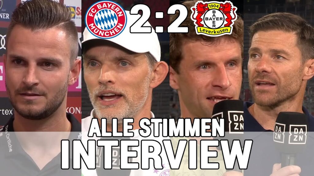 Alle Stimmen: Tuchel, Schiri, Müller, Alonso.. die Interviews nach 2:2 | FC Bayern - Leverkusen