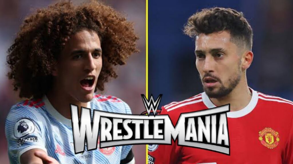 Alex Telles and Hannibal Turned The Manchester United Training Ground Into A WWE Fight Arena😮