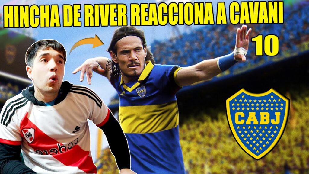 Hincha de RIVER reacciona a EDINSON CAVANI 😱 REFUERZO DE LUJO! 👏 "ASI JUEGA"