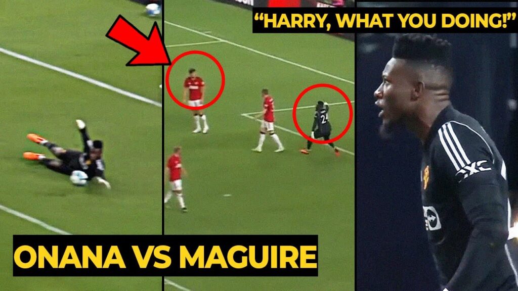 🔥 Andre Onana ANGRY REACTION on Harry Maguire during vs Dortmund | Manchester United Transfer News