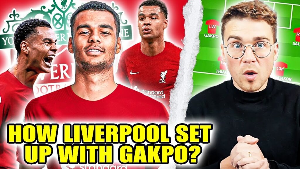 HOW LIVERPOOL SET UP WITH CODY GAKPO 🤩