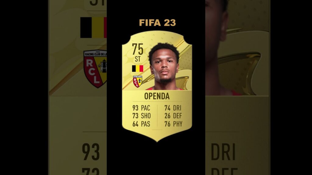 Lois Openda in EVERY FIFA (FIFA 20-EAFC 24) #like #subscribe