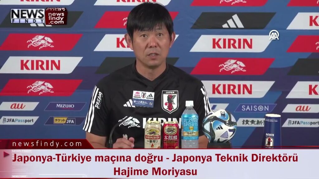 Japonya Türkiye maçına doğru   Japonya Teknik Direktörü Hajime Moriyasu