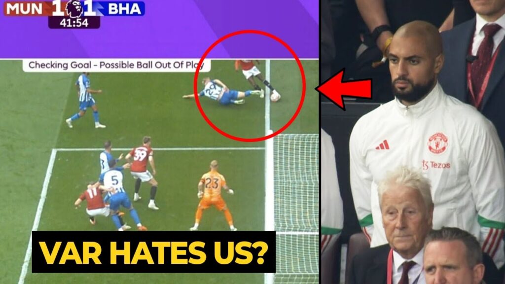 🔥 Sofyan Amrabat REACTION on Hojlund DISALLOWED GOAL | Manchester United News