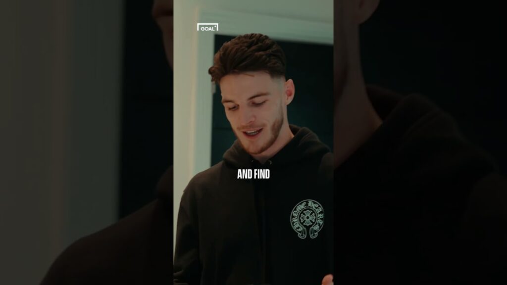 Declan Rice's INSANE football shirt collection 🐐 #shorts