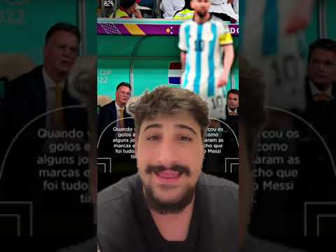 VAN GAAL DIZ QUE COPA FOI ARMADA PARA MESSI VENCER